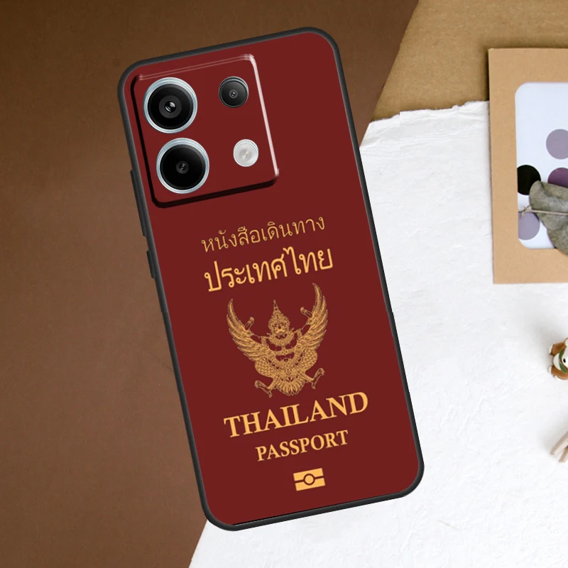 Thailand Flag Map Phone Case For Redmi Note 12 13 Pro Plus 9 10 11 Pro 9S 10S 11S 12S Redmi 10C 12C 13C Cover