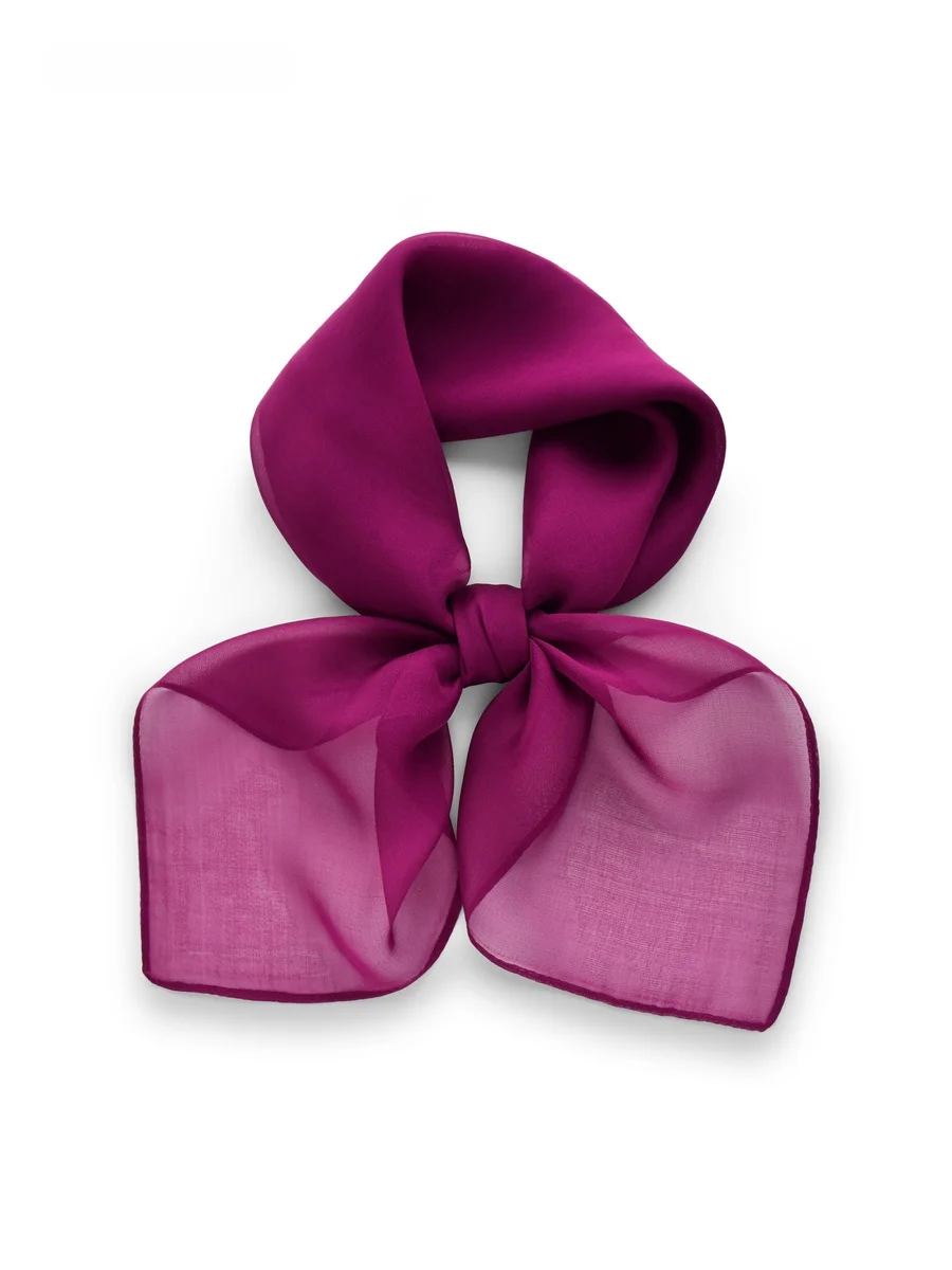 purple-silk-scarf-women's-spring-autumn-shawl-neck-protection-gift-box-birthday-present-korean-style-small-square-silk-scarf