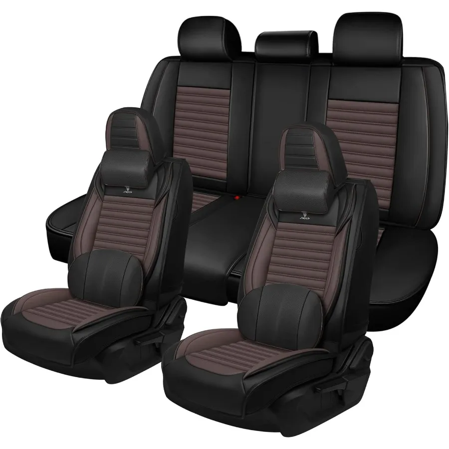 غطاء مقعد السيارة مناسب لسيارة تشيفي الاعتدال 20052024 قابل للتنفس ومقاوم للماء من الجلد الصناعي أغطية مقاعد عصرية غير قابلة للانزلاق