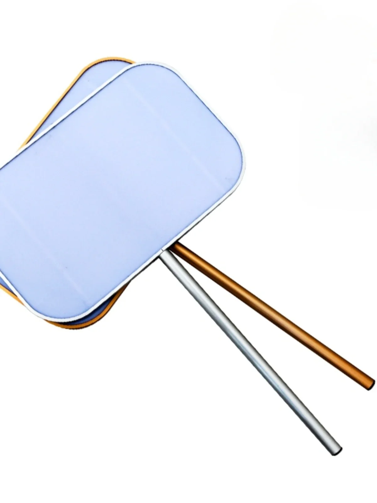 

Class card hand holding sign Mini pick-up card School stainless steel advertising sign Double-sided