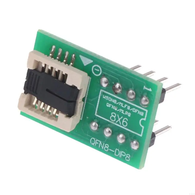 F68B Precise IC Chip Pemrograman Soket QFN8 WSON8 MLF8 MLP8 DFN8 TO DIP8 Adaptor
