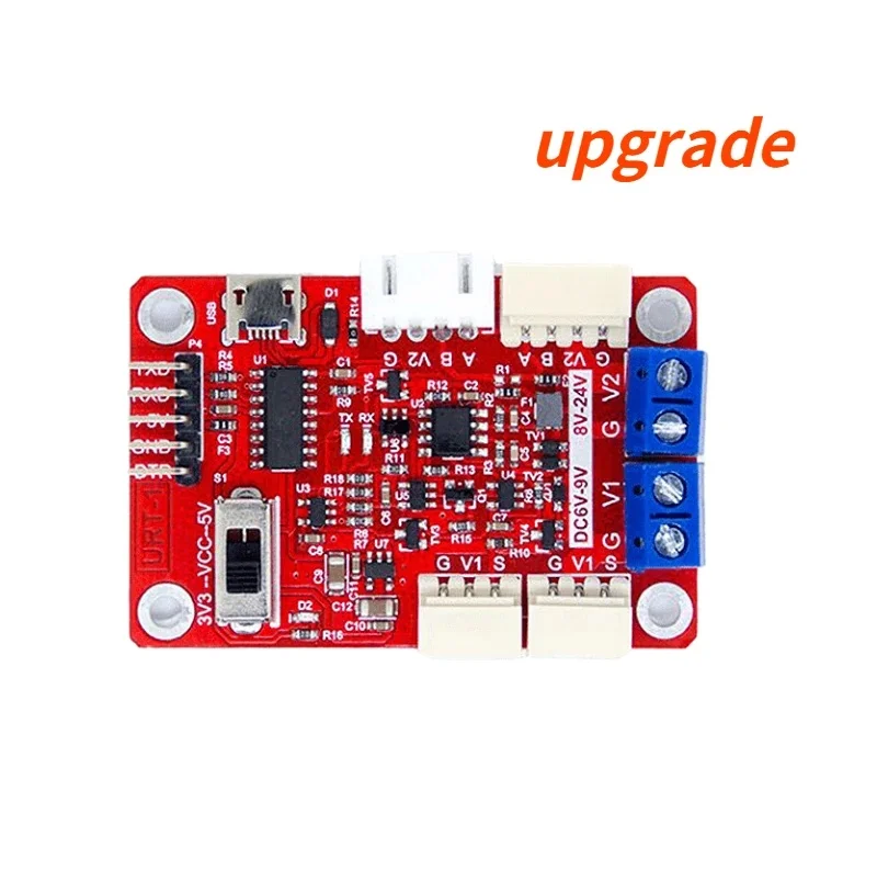 Multi-Function FE-URT-1 USB to TTL/485 Serial Port Signal Converter Easy Debugging with Upgrading Support Metal Material
