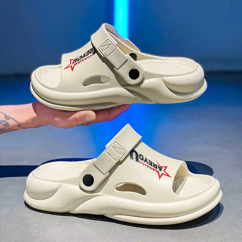 

Anti-slip Bathing Stylish Men's Shoes Men's Sports Sandals Slippers For Men Sneakers Cheapest Super Cozy Deals Funny