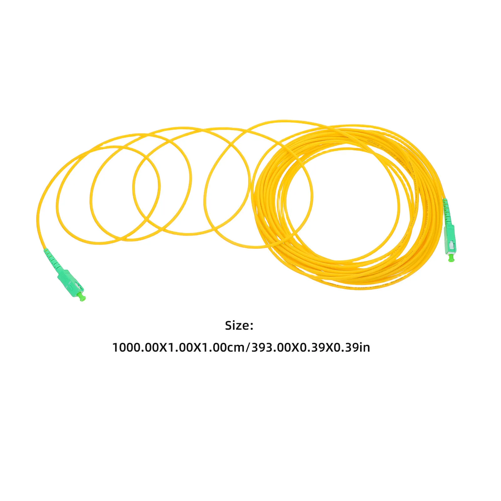 Optical Fiber Patch Cord Simplex Single Mode G652d Low Loss High Performance Telecommunication Data Center Fiber