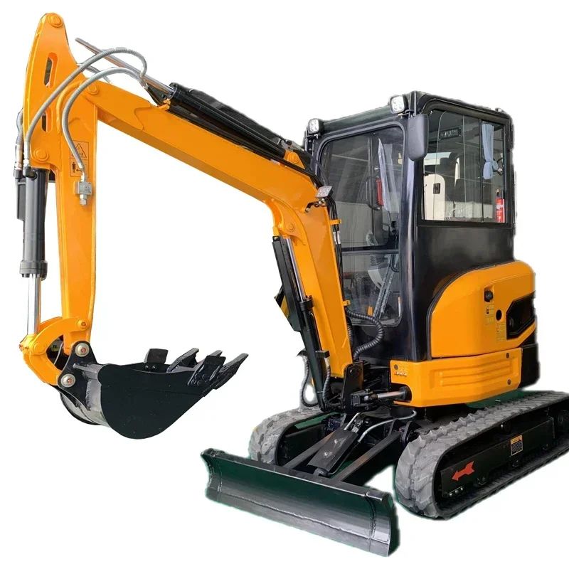 2.5Ton Customized Small Mini Excavator High Quality Mini Digger For Garden Crawler Small Bagger For Home Factory Directly Sale