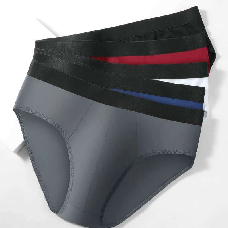 

Men's cotton underwear men's summer thin cotton briefs low waist sexy shorts boys plus size shorts head