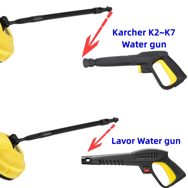 High Pressure Rotary Brush, Disc Floor Scrubber, Floor Scrubber, Cleaning Car Brush,  For Karcher K2~K7/Lavor Car Washing