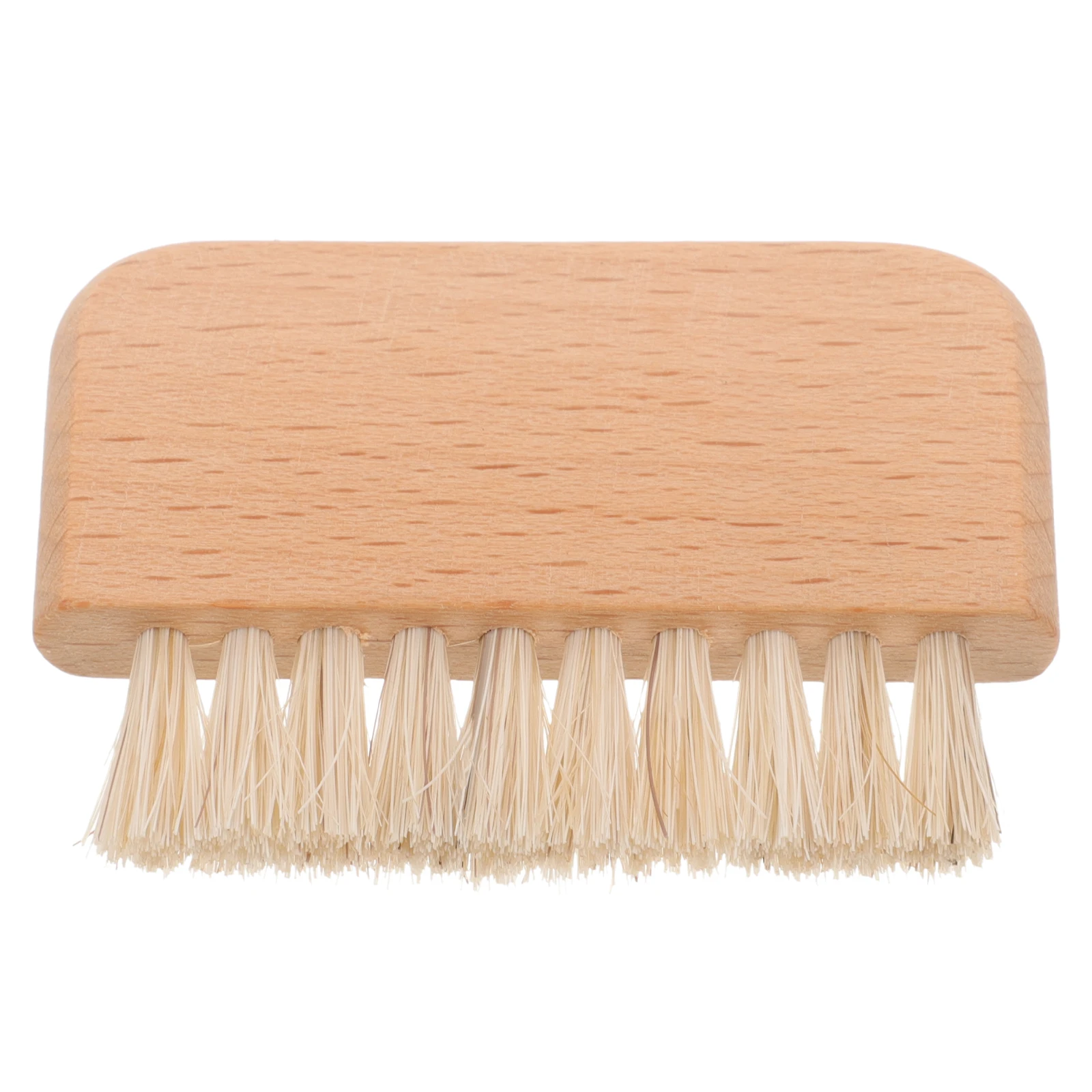 

Wooden Handle For Cleaning Fingernails Toes Small Nail Scrubber Brush Manicure Pedicure Tool Portable Nail Cleaner Brush For