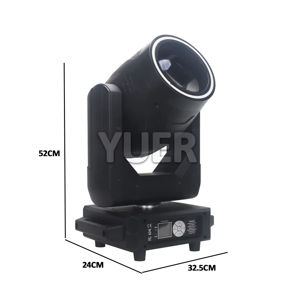 350 واط 17R شعاع بقعة التكبير تتحرك رئيس الصقيع قوس قزح تأثير DMX512 التحكم بالموسيقى للحفل المهنية Dj ديسكو نادي الإضاءة
