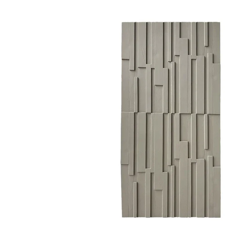 

Wood grain board imitation wood board 3D mosaic three-dimensional cement component hollow brick exterior