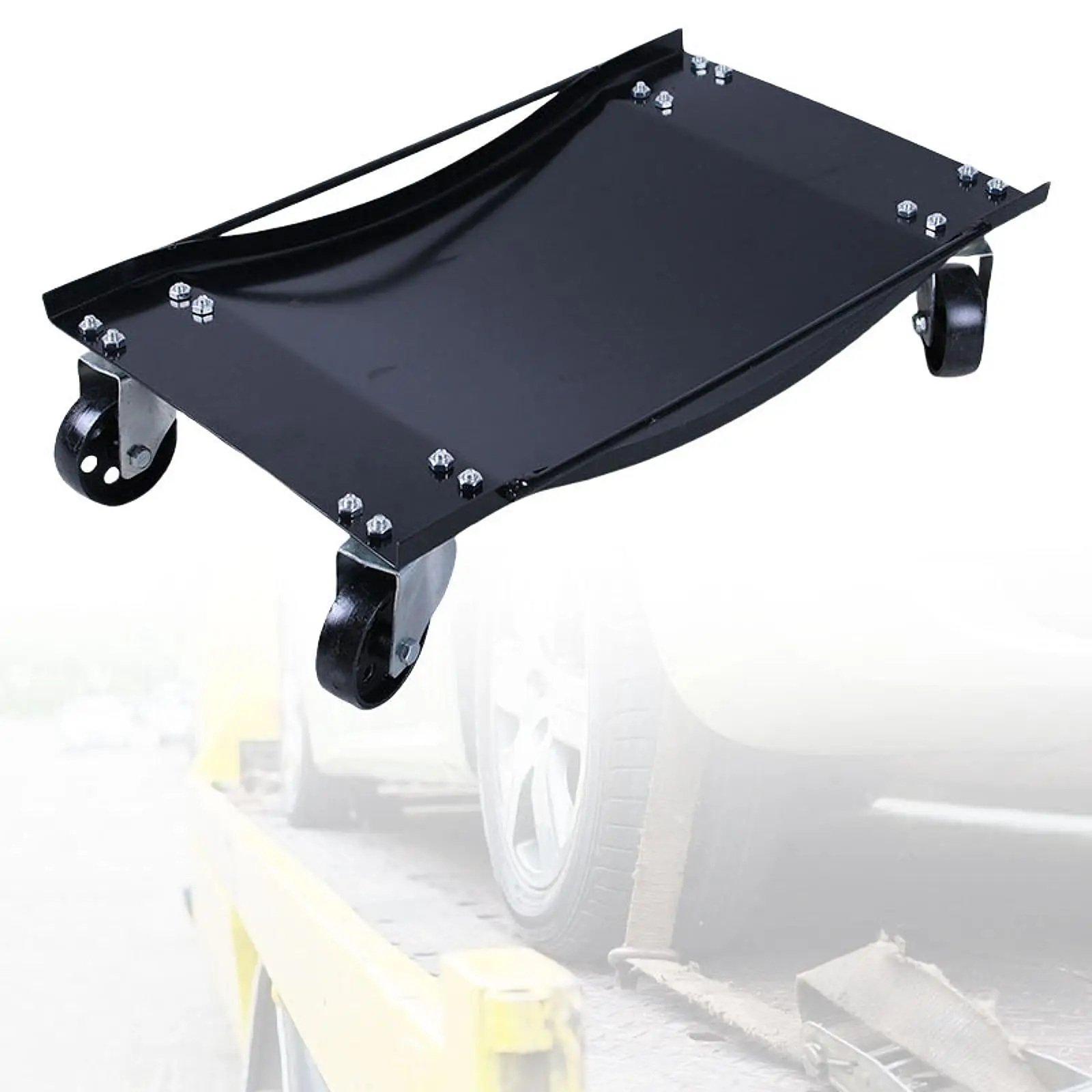

Car Wheel Dolly, Car Tire Dolly, Moving Assistance, Car Dolly Tire Skates Heavy Duty for Vehicle Storage Furniture