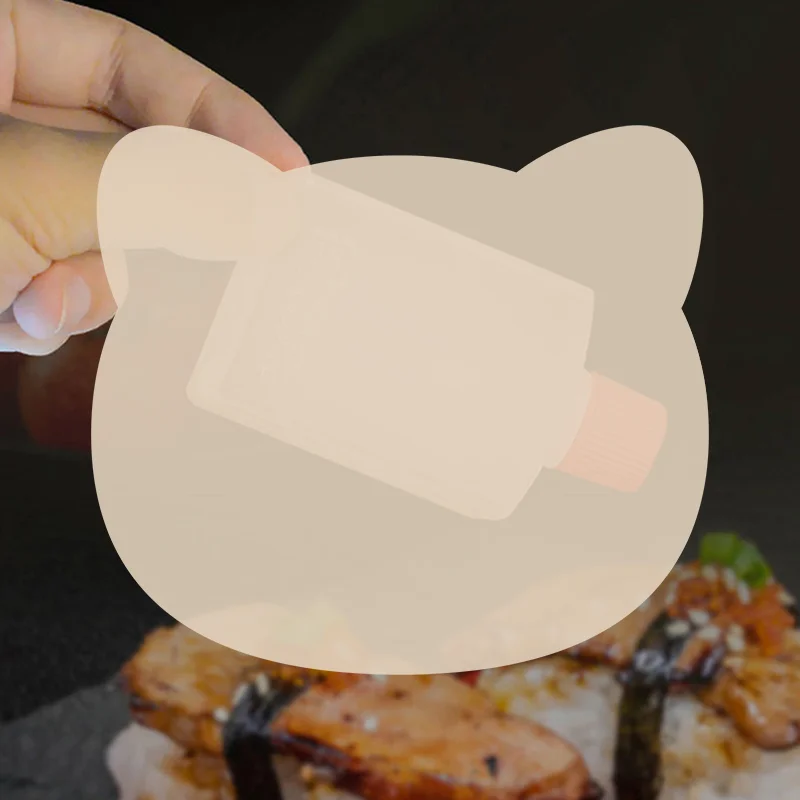 10PCS 15/30M Sauce Bottle Sushi Tool Condiment Mustard Dispenser Sauce Vinegar Oil Ketchup Gravy Cruet Kitchen Gadgets
