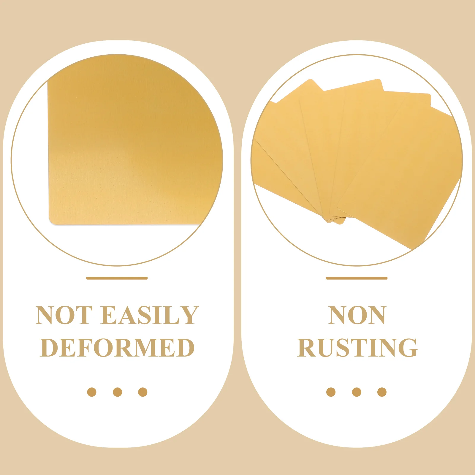 

50pcs Metal Sublimation Engraving Diy Business Cards Aluminum Blank Cards Lightweight Rustproof Smooth Finish Sublimation Metal