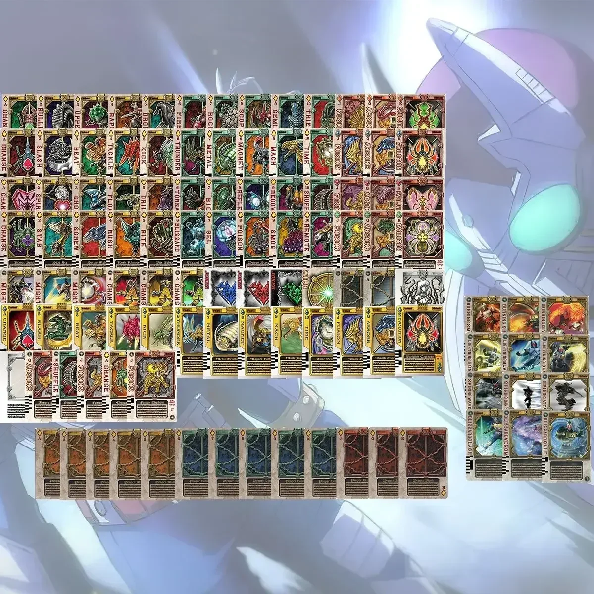 Masked Knight Sword Can Be Linked To Homemade Cards, Plum Blossom Square Spade Heart Cards, and GX CSM Can Be Linked