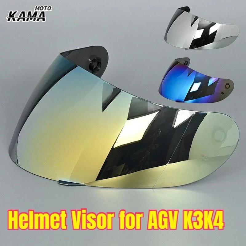 

Helmet Visor for AGV K3K4 Motorcycle Helmet Glasses Motorbike Helmet Discoloration Lens Night Vision Visor Visera Casco Moto