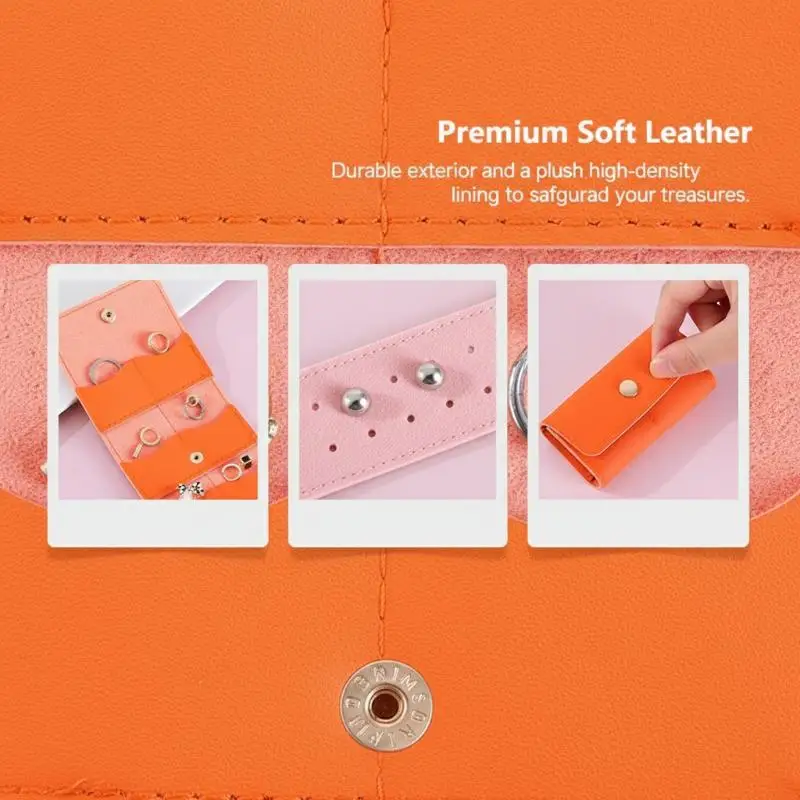 Jewelry Display Bag Portable Container Ring Bag Jewelry Display Jewelry Case Earring Organizer