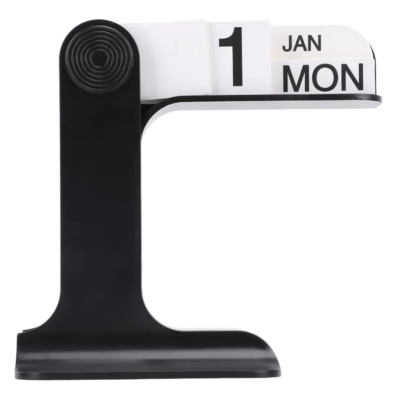 Flipping Simple Calendar Desktop Decoration Stress Relief Ornament Month Date And Day Boards Flip Perpetual Calendar For Living