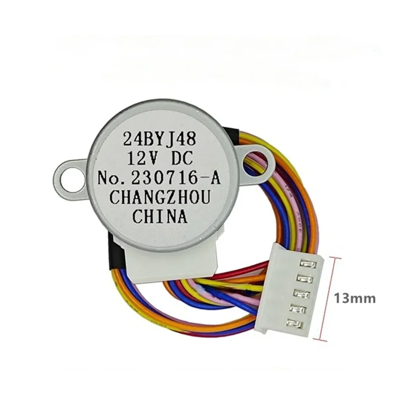 Para hisense ar condicionado 12v motor de passo 24byj48 com cabo de 22cm lâmina de balanço acessórios de motor síncrono