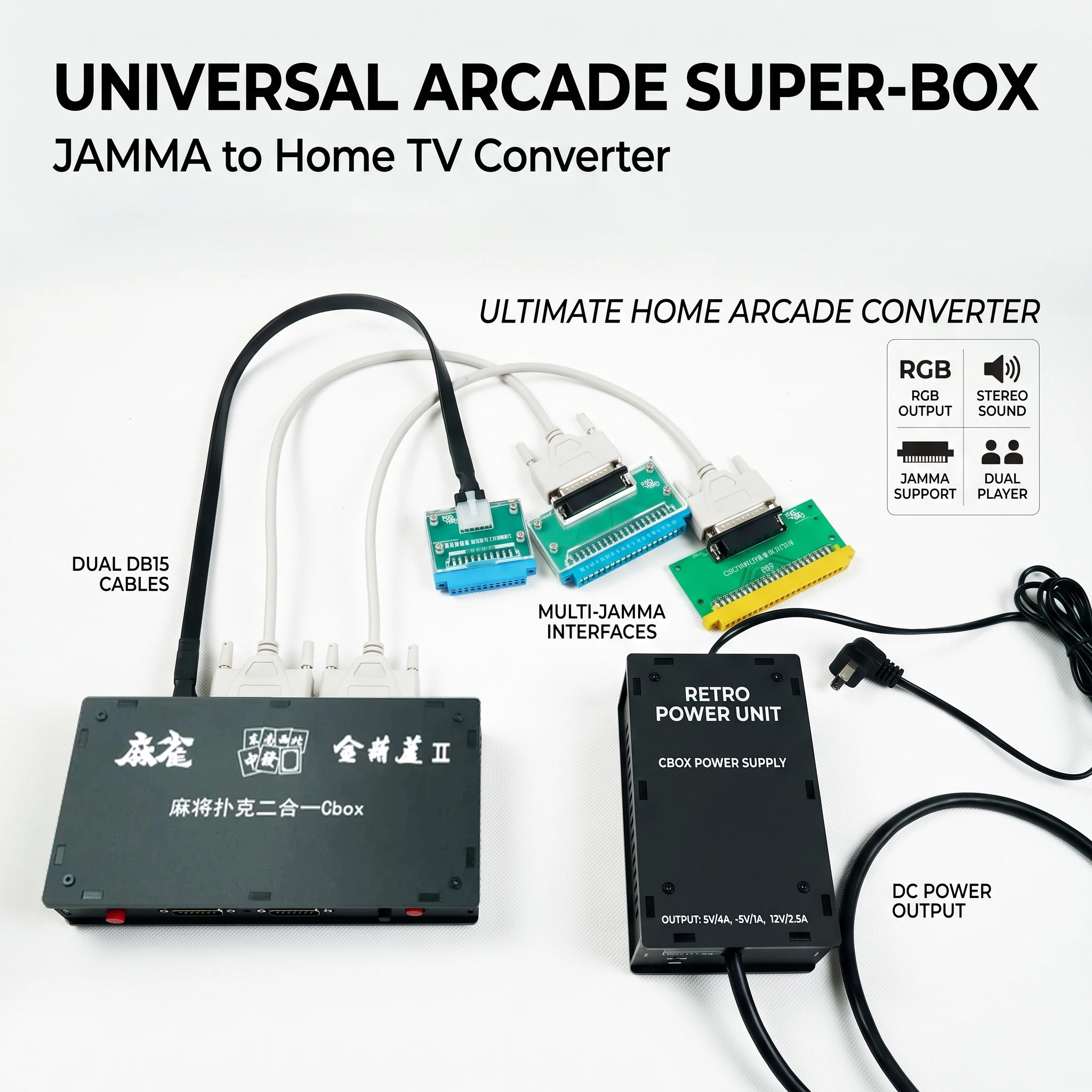 console-arcade-2-in-1-mahjong-poker-cbox-regolazione-schermo-x-y-uscita-rgbs-s-video-av-alimentazione-esterna-e-box-per-monete