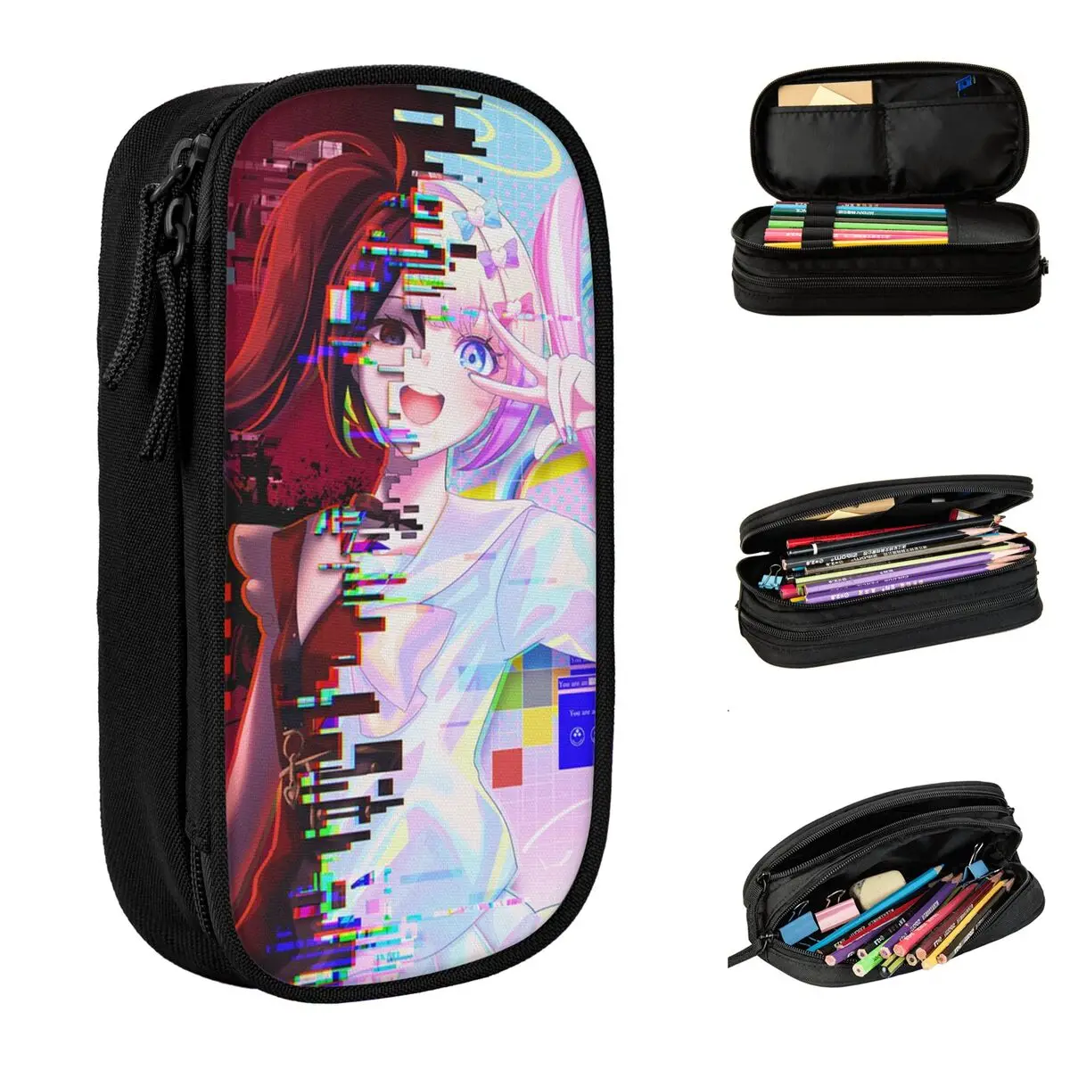 

Классический пенал Needy Girl Streamer Overload, пенал для ручек для девочек и мальчиков, большие сумки для хранения, офисная косметика