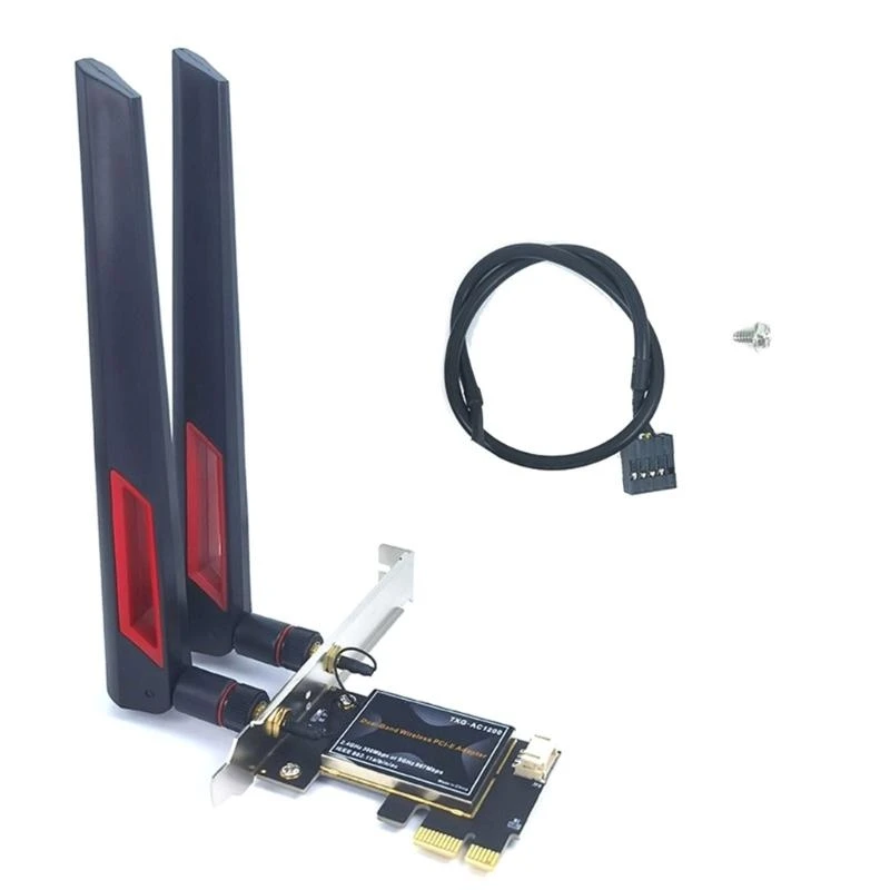 587B TXG-AC1200 PCIE WiFi Card for Desktop Enhances Strength, Wide Coverage