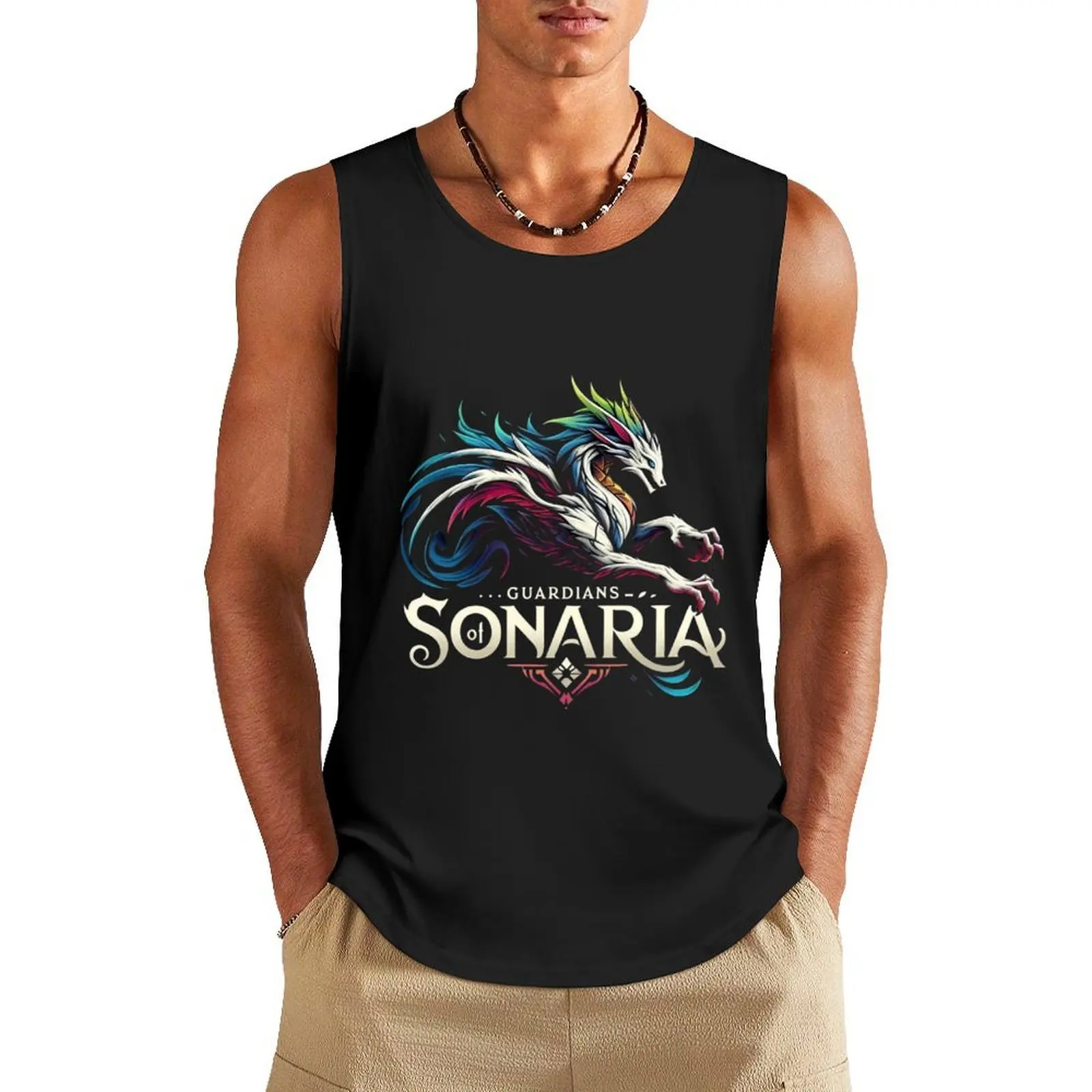 

Creatures of Sonaria: Mythical Adventures Tank Top gym for men running shirt underwear T-shirts men new in tops & t-shirt