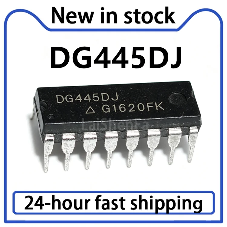 5PCS New DG445DJ DG445 PDIP-16 Analog Switch/multiplexer in Stock
