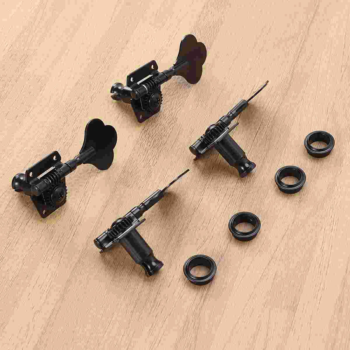 String Button Tuning Pegs Right Tuners Opened Electric Guitar Tuning Pegs 4 String Machine Heads Tuners for Bass High Quality