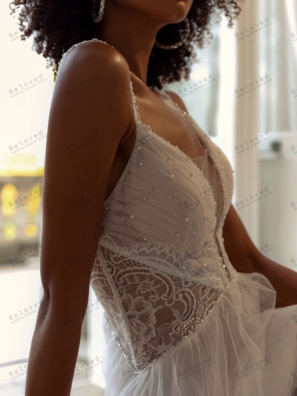 Elegante Brautkleider einfache A-Linie Brautkleider Tüll abgestufte boden lange Roben für formelle Party 2023 vestidos de novia 2024