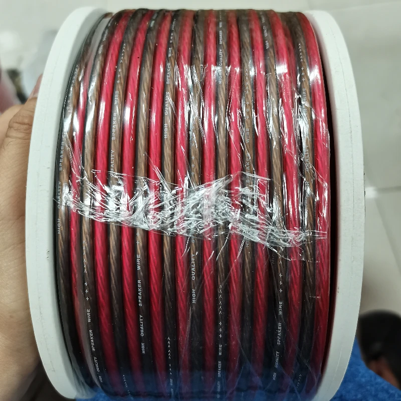 

Car Audio Line Professional Speaker Line Audio 12-18GA Suitable Amplifier Speaker Wiring Interface Cable