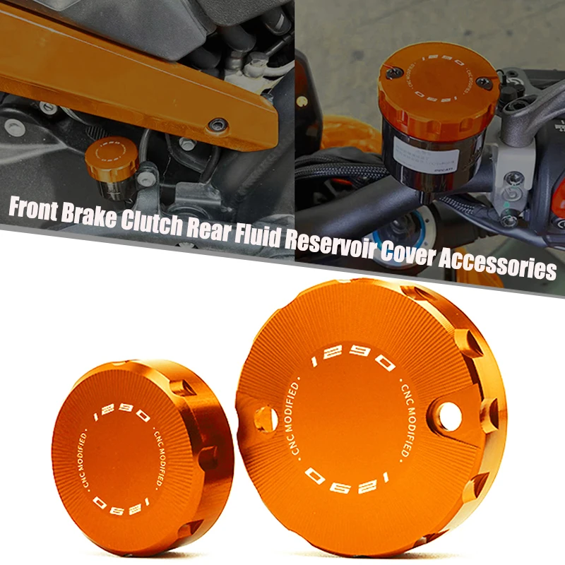 

Motorcycle For KTM 1290 SUPER ADVENTURE S/R/RT1290SAS ADV Duke GT Front Brake Clutch Rear Fluid Reservoir Cover Accessories