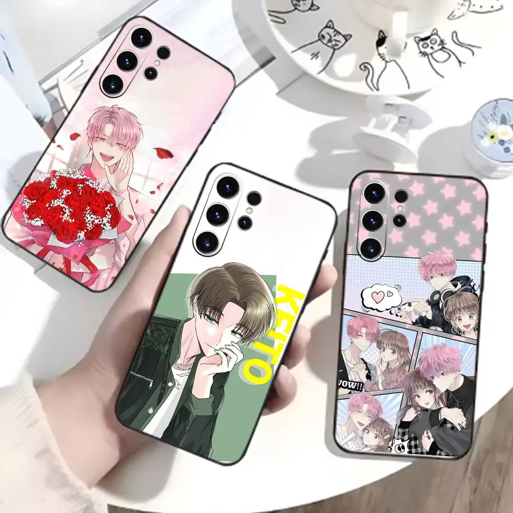 

Q-Tamon's B-Side Phone Case For Samsung S26,S25,S24,S23,S22,S21,S20,S30,Ultra,Plus,Fe,Note,5G Black Cover