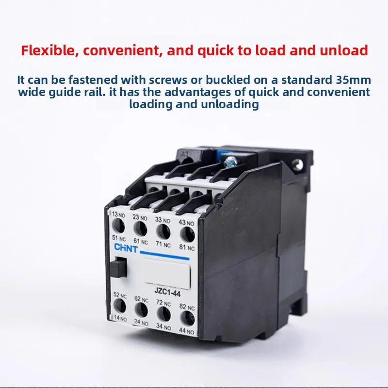 Chint JZC1-44 AC Contact Relay  4NO4NC 220V/380V for Control Circuits