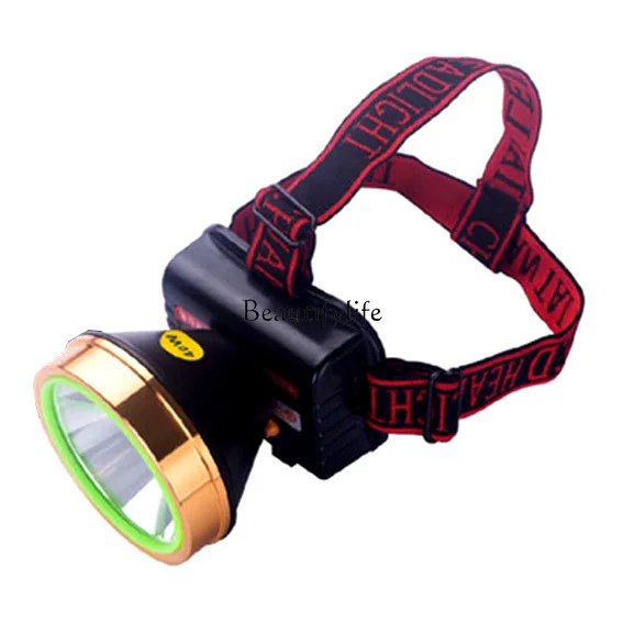 Car Night Repair Headlight Strong Light Rechargeable Head-Mounted Flashlight Car Repair LED Light