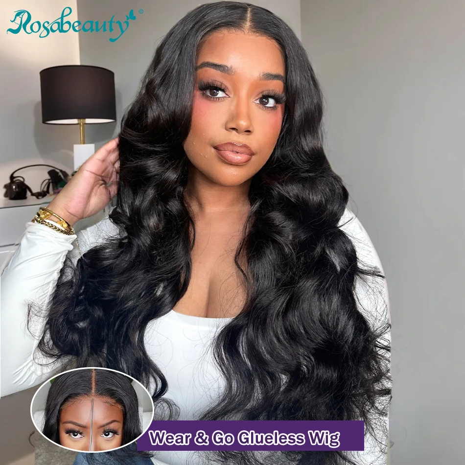 High Density 5x5 Glueless Human Hair Lace Wig 4x4 Body Wave Transparent Lace Human Wig Brazilian PrePlucked Glueless Wig Sale