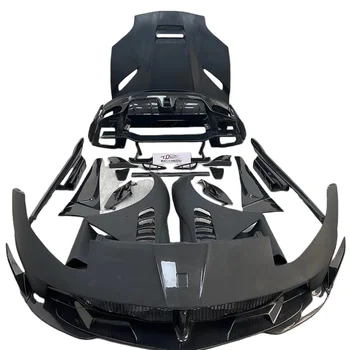 Dream Garage Hot Sales Half Carbon Fiber Body Kit For Ferrari 812 Upgrade Msy Style Front Bumper Spoiler Rear Bumper Side Skirt