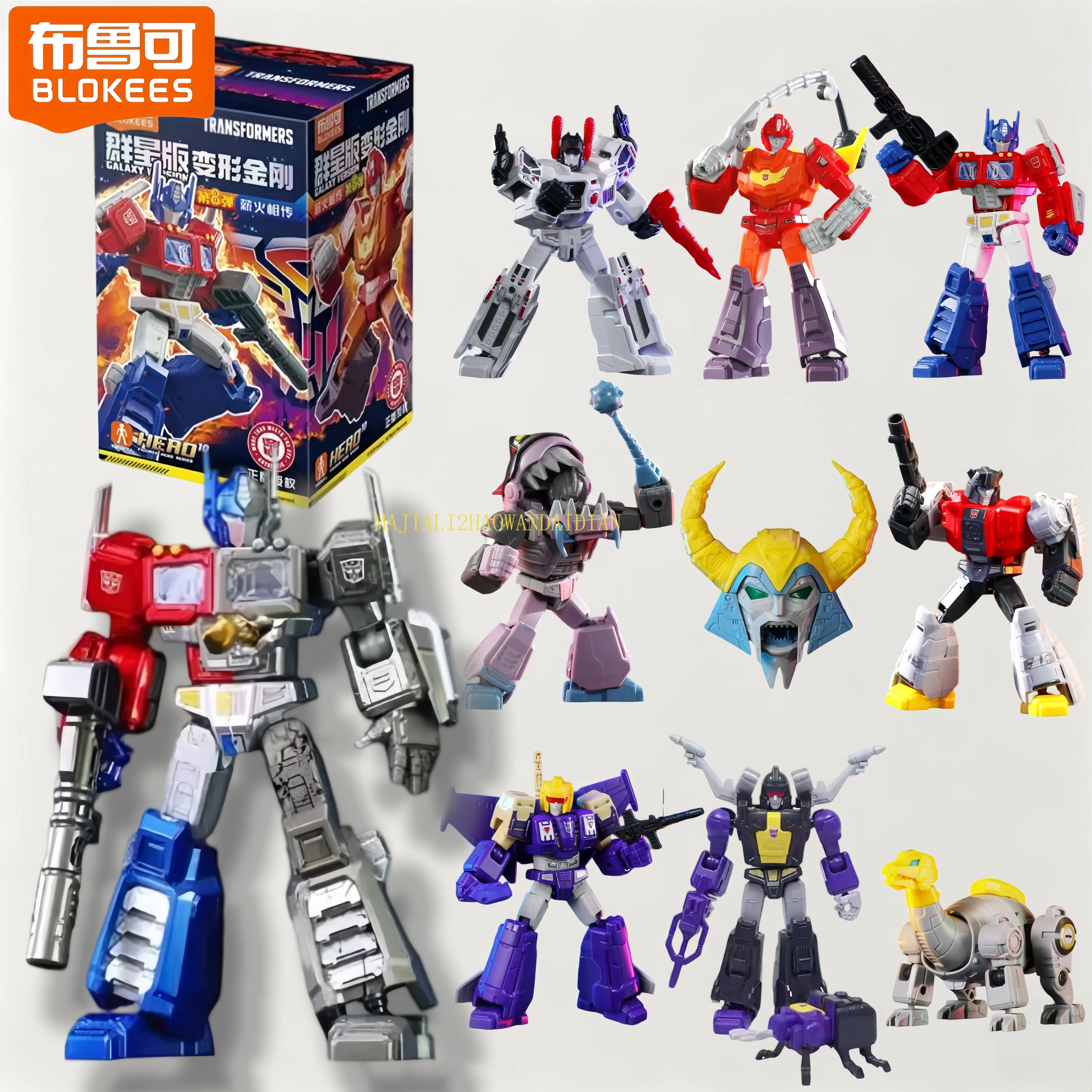 BLOKEES Transformers Building Blocks Man Star Edition Episode 8 Optimus Prime Mobile Splicing Model Ornament Toy birthday Gift