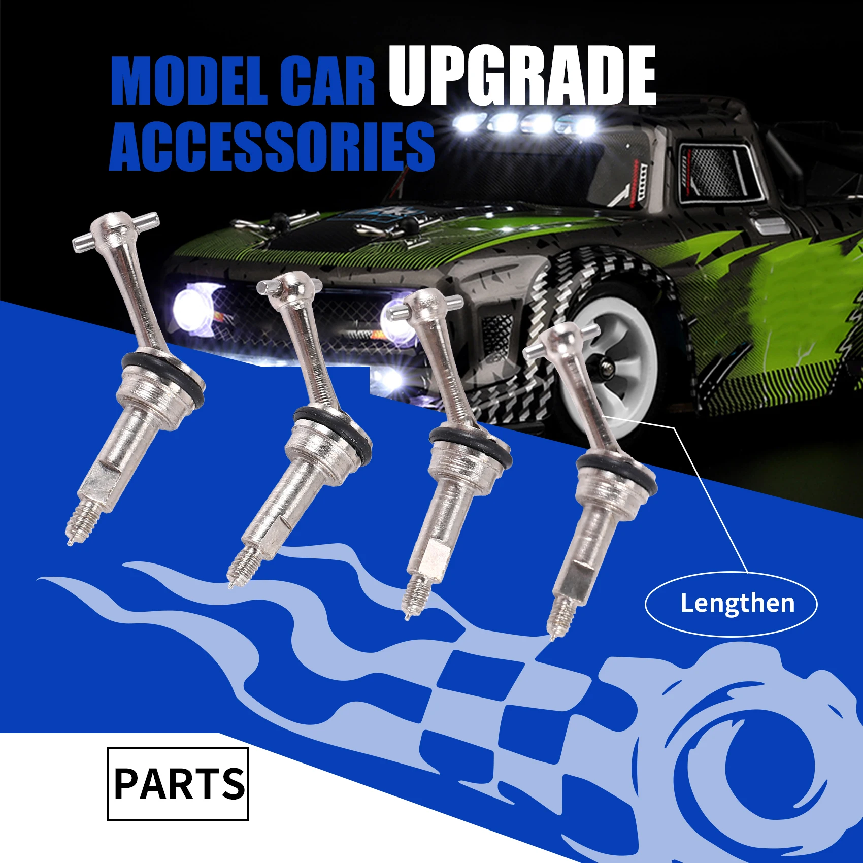 The New 4Pcs Metal … - image