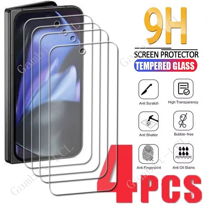 

4PCS Tempered Glass For Google Pixel 10 Pro Fold Protective Film ON Pixel9 9 Pixel9Pro Pixel10ProFold Screen Protector Cover
