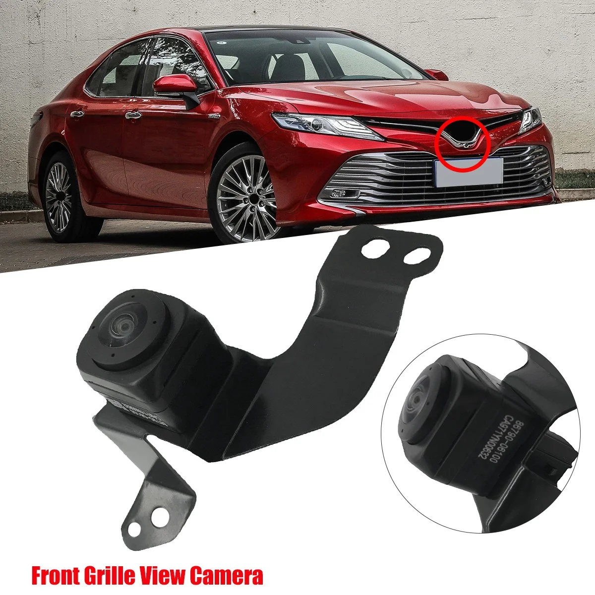 2014-2016 Auto Frontkamera Kühlergrill montiert Park Assist Kamera für Toyota Camry 2010-2016 Surround-Kamera