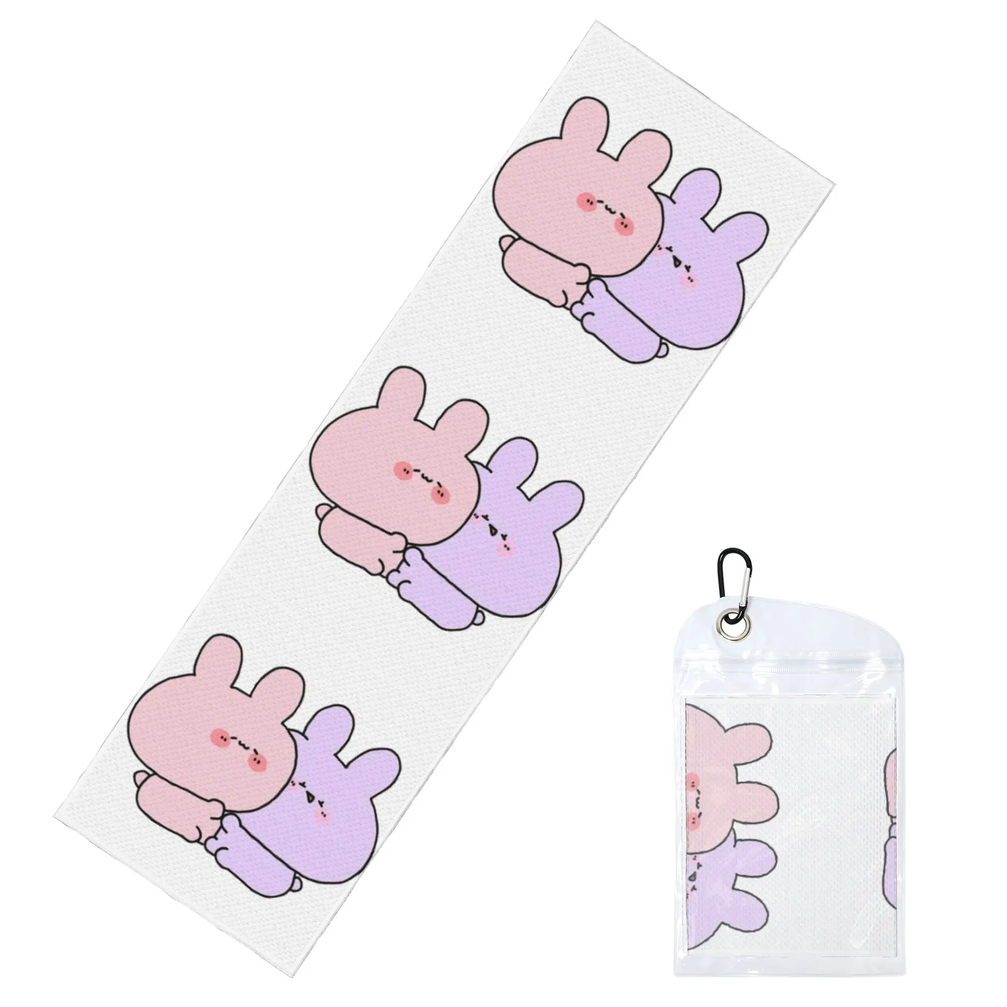 Asamimichaan Anime Cartoons Asamimi Cold Exercise Towel   Super Soft Breathable Instant Cooling Towel Yoga Towels