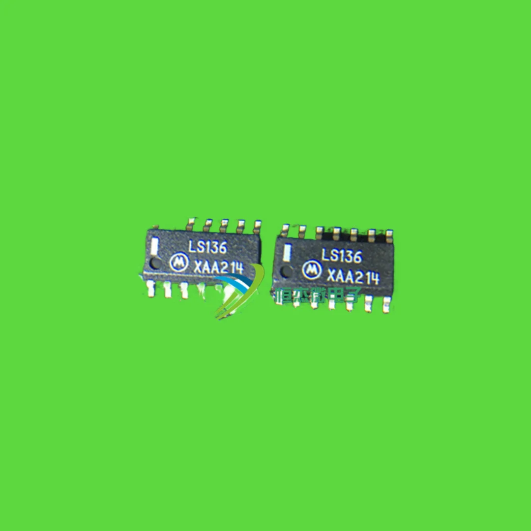 10PCS/imported original 74LS136 SN74LS136D SOP-14 pin distance 3.9 chip can be directly shot