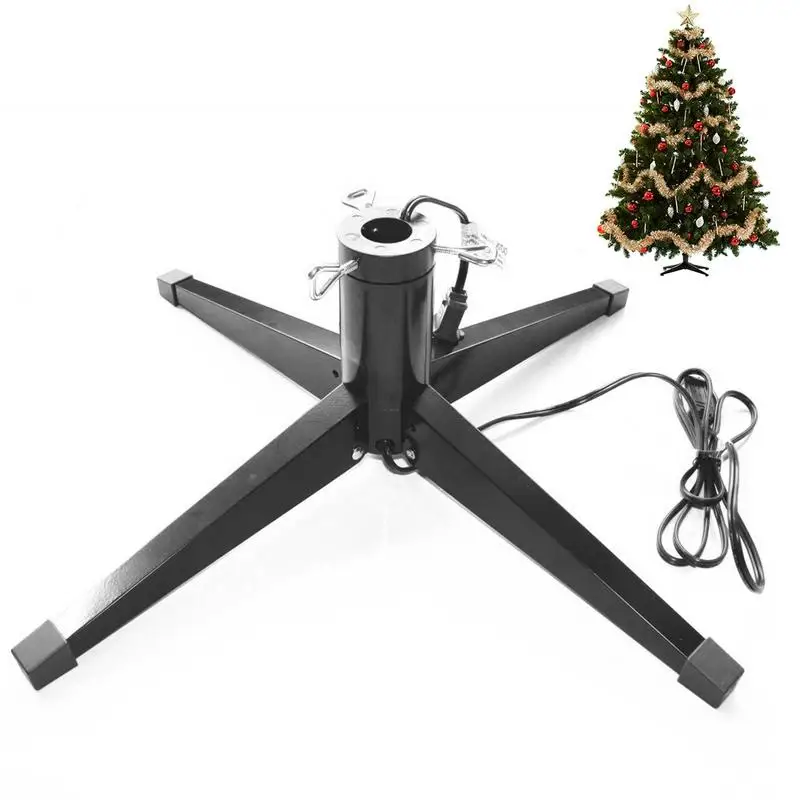 Christmas Tree Rotating Base Detachable Christmas Tree Stand For Christmas Adjustable Christmas Tree Stand Base For Artificial