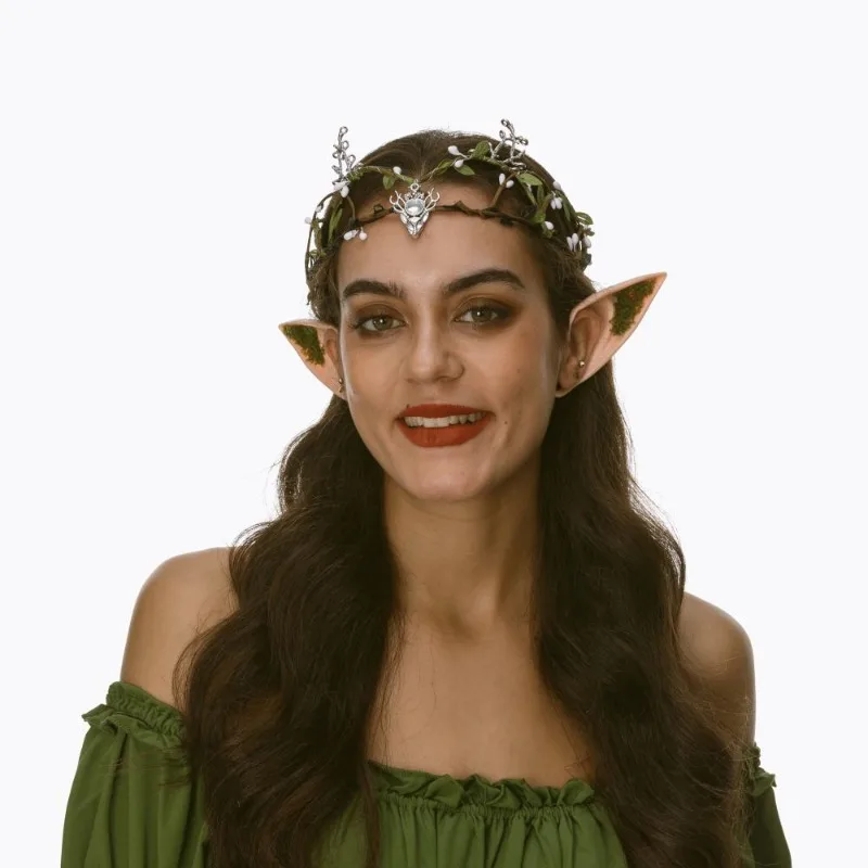 

Костюмы и реквизит, комплект украшений для лба греческой богини-листовая корона ручной работы с регулируемой цепочкой для фестивального косплея