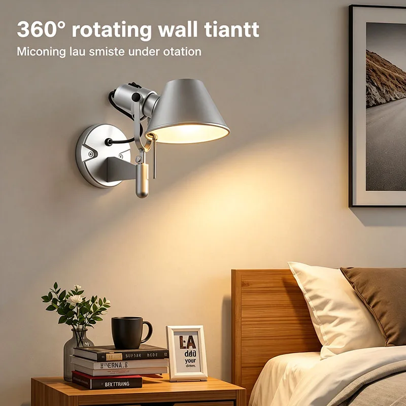 Retro Outdoor Wall Lamp LED Waterproof Wall Light Die-cast Aluminum Fixture Homestay Door Number Corridor Exterior Decor Light