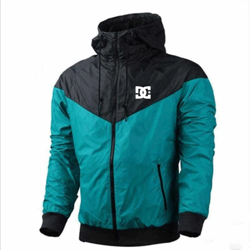 2024 New Men's Sports Windproof and Sunscreen Windbreaker Outdoor Running and Mountaineering Sportswear Men's and Women's Couple