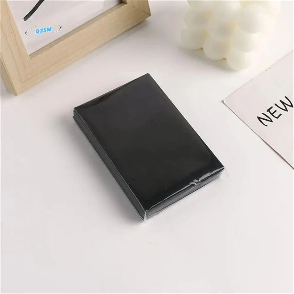 Stationery Macaron Color Kpop Card Sleeves Frosted 61x91mm Photocard Films Korea Card Plastic PP Cards Protector Idol Cards