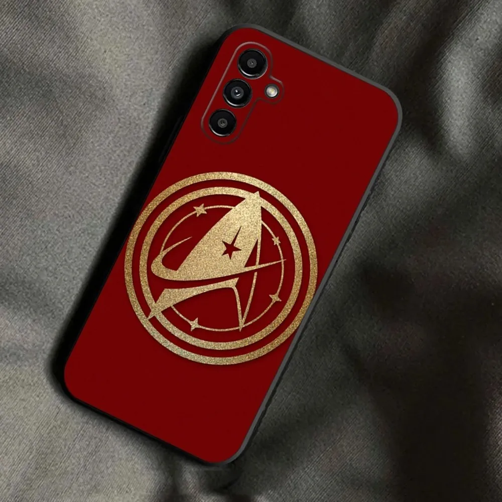 S-Star Trek S-Ships Phone Case For Samsung Galaxy A13,A21s,A22,A31,A32,A52,A53,A71,A80,A91 Soft Black Phone Cover