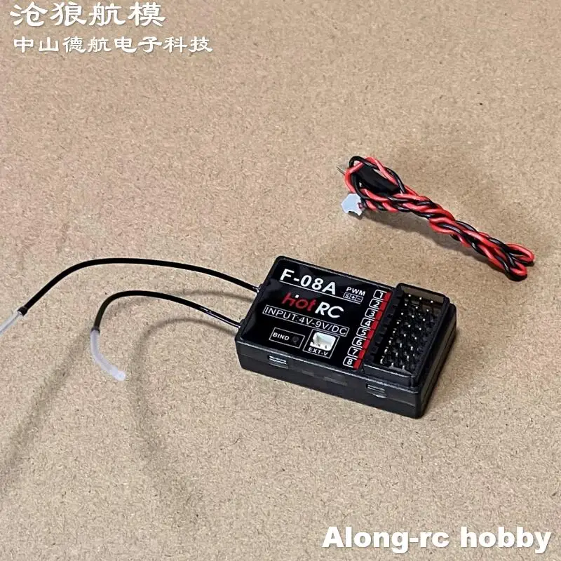 Hotrc HT-8A 2.4G 8 Channels RC Transmitter FHSS & 8CH Receiver With Box  For FPV Drone RC Airplane RC Cars Boat Plane Model