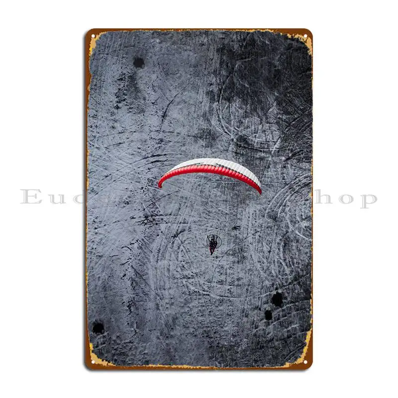 Paramotor Grungy Metal Plaque Funny Classic Design Custom Garage Tin Sign Poster